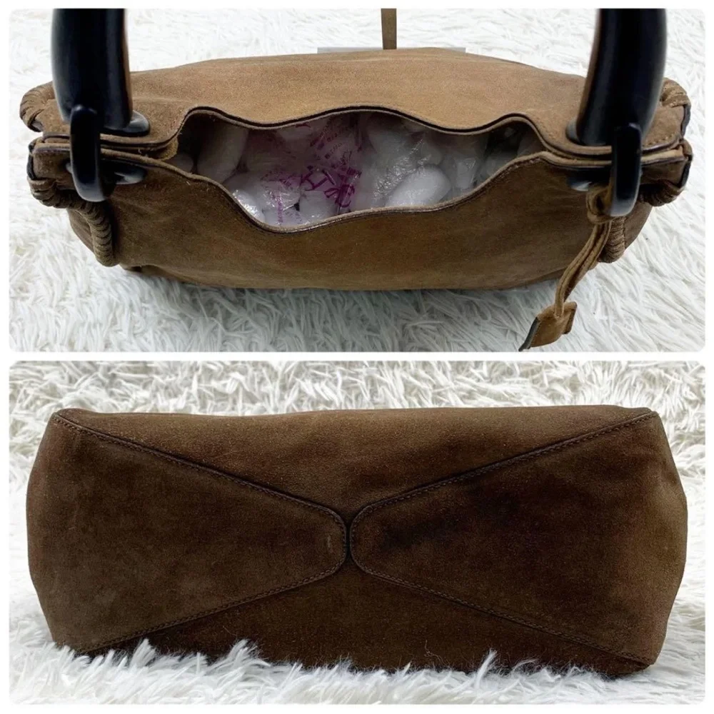 Gucci Tan Suede Hobo Bag - Picture 5 of 11